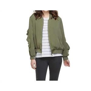 NEW MUDPIE nolan bomber jacket in olive